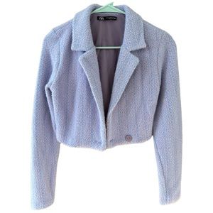 XS Zara Cropped Blazer